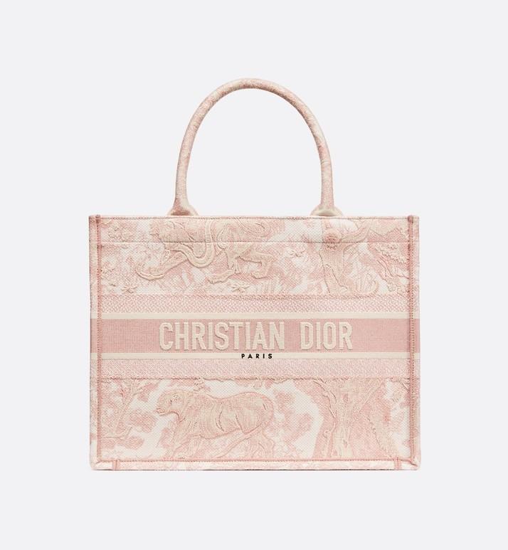 Dior Book Tote Medium Canvas Bag