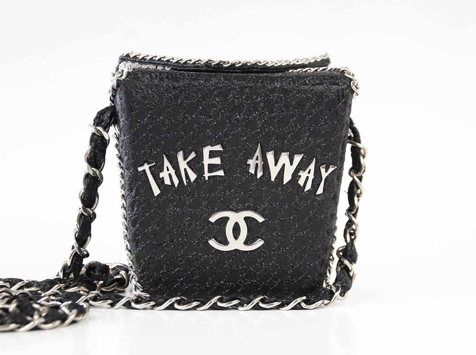 Chanel Take Away Box Bag Rare Limited Edition Runway Shanghai Collection