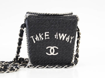 Chanel Take Away Box Bag Rare Limited Edition Runway Shanghai Collection