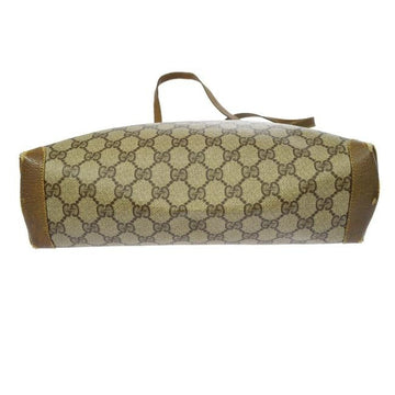 Gucci Guccissima Canvas Leather G Logo Print In Brown Tote