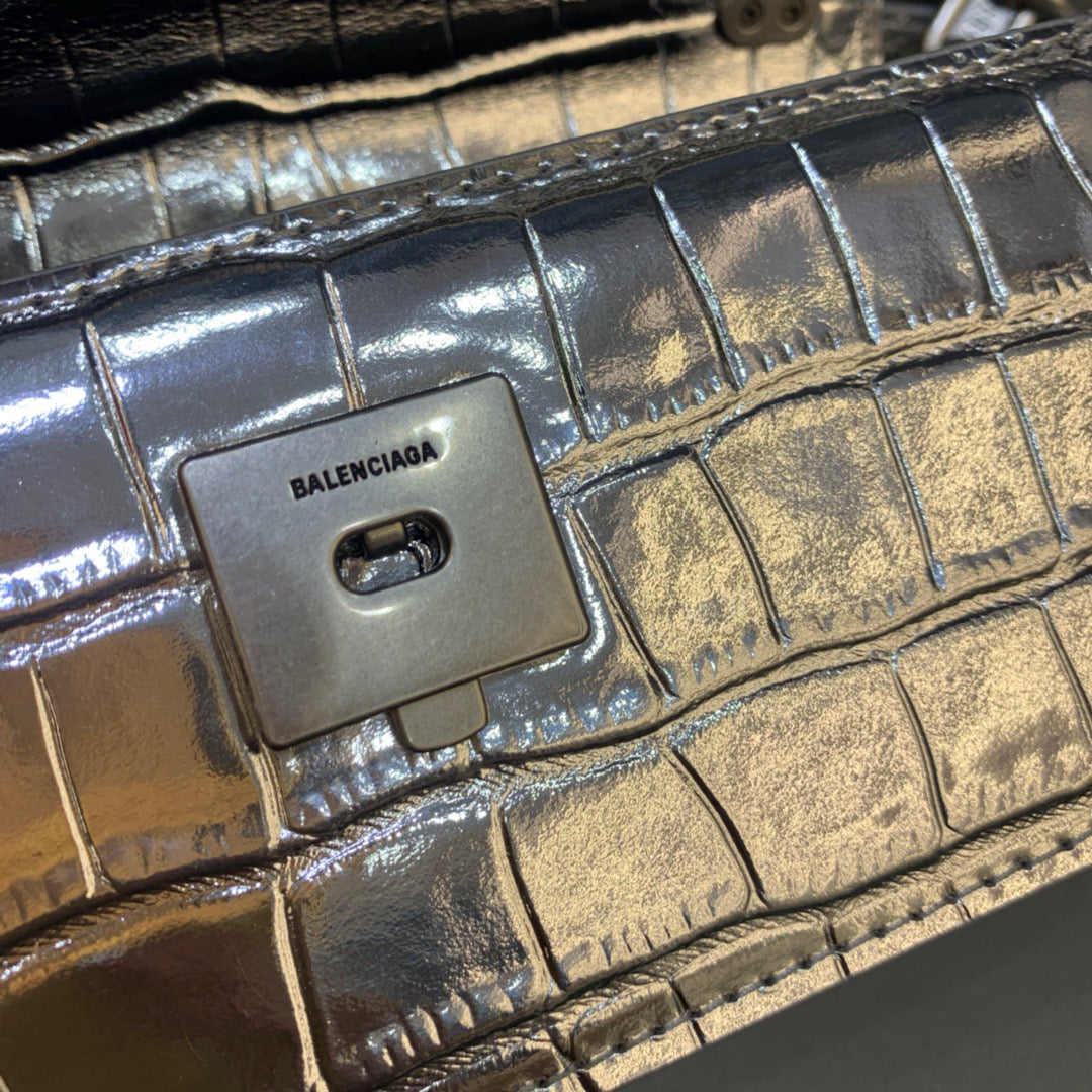 Baltlm Gossip Small On Chain Shoulder Bag Sliver, For Womtlm,  Bags 7.4in/19cm