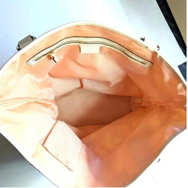 Gucci Webby Bag Equestrian Silkleather Multi Color Horse Bit Print Leather And Silk Tote