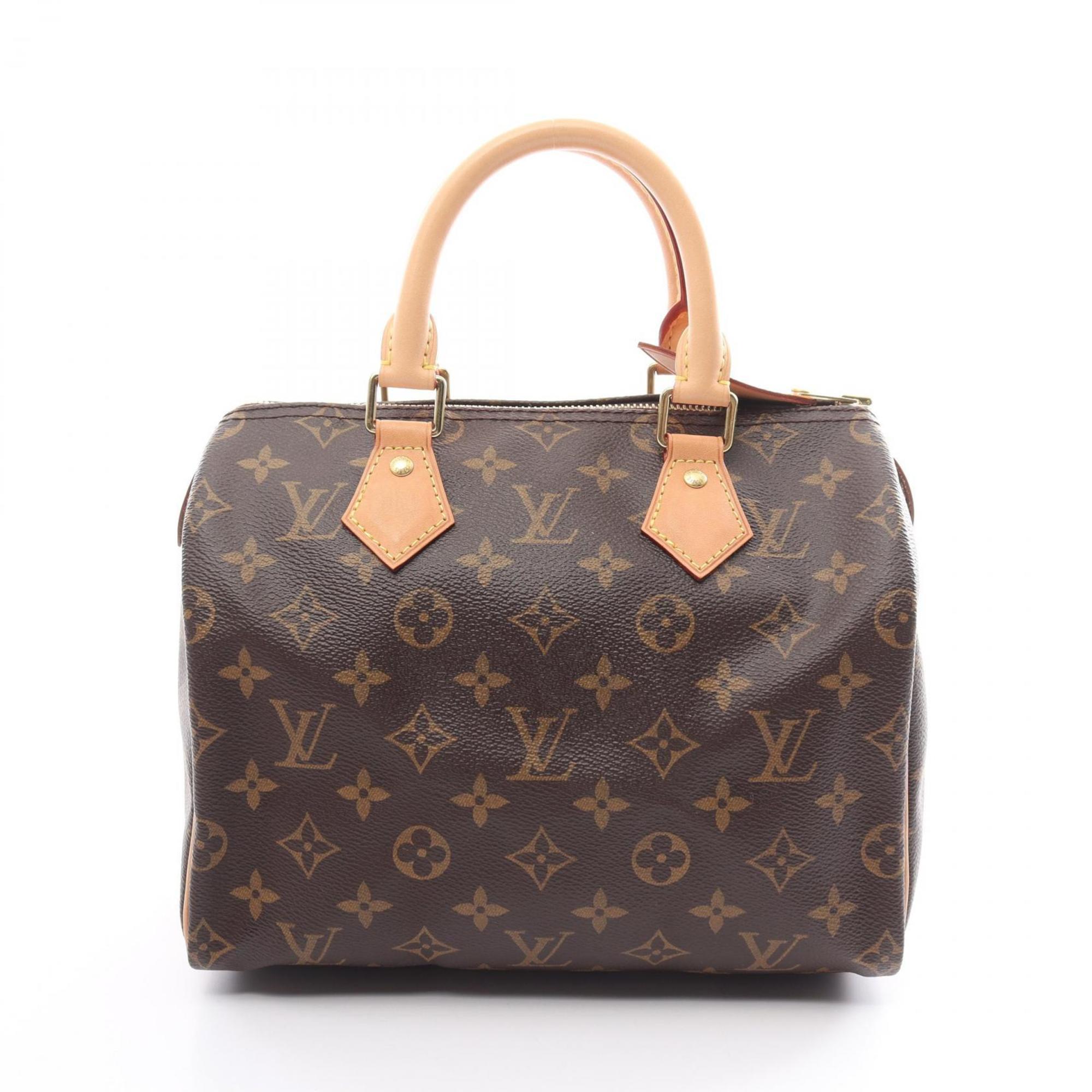 Louis Vuitton  Coated Canvas Monogram Pvc Leather Handbag