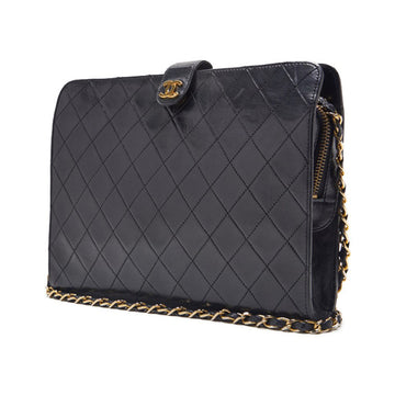 CHANEL ?CHANEL?Pushlock Square Chain Shoulder  Black  Shoulder Bag  ? Ship??Free Shipping?