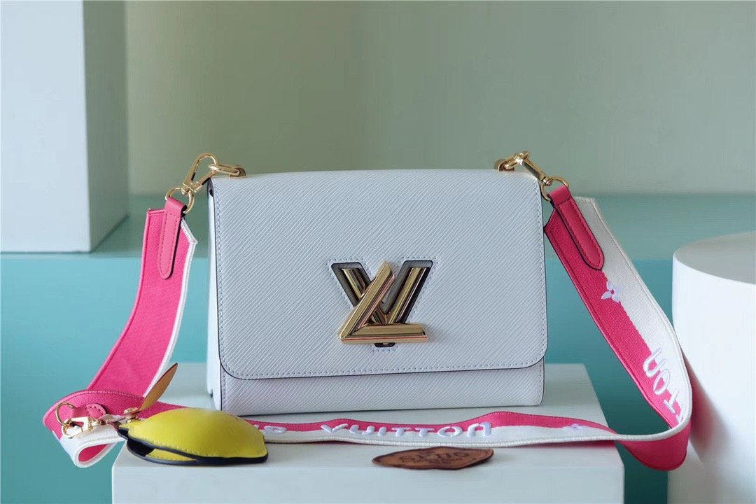 LV Twist MM Epi Light Blue For Womtlm,  Shoulder And Crossbody Bags 9.1in/23cm LV