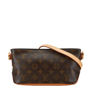 Louis Vuitton Monogram  Monogram Leather Pvc Shoulder Bag