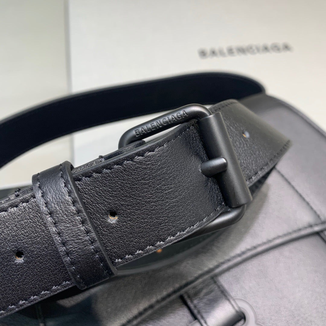 Baltlm Downtown Small Shoulder Bag In Black, For Womtlm,  Bags 11.8in/30cm