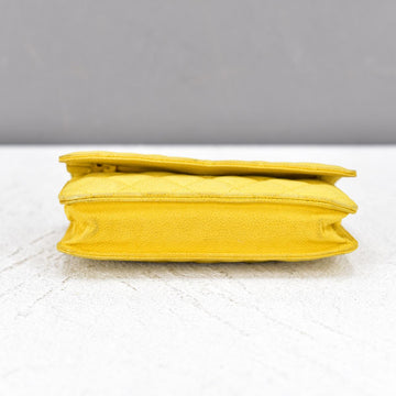 Chanel null Leather Crossbody Bag  h14371 in Fair condition