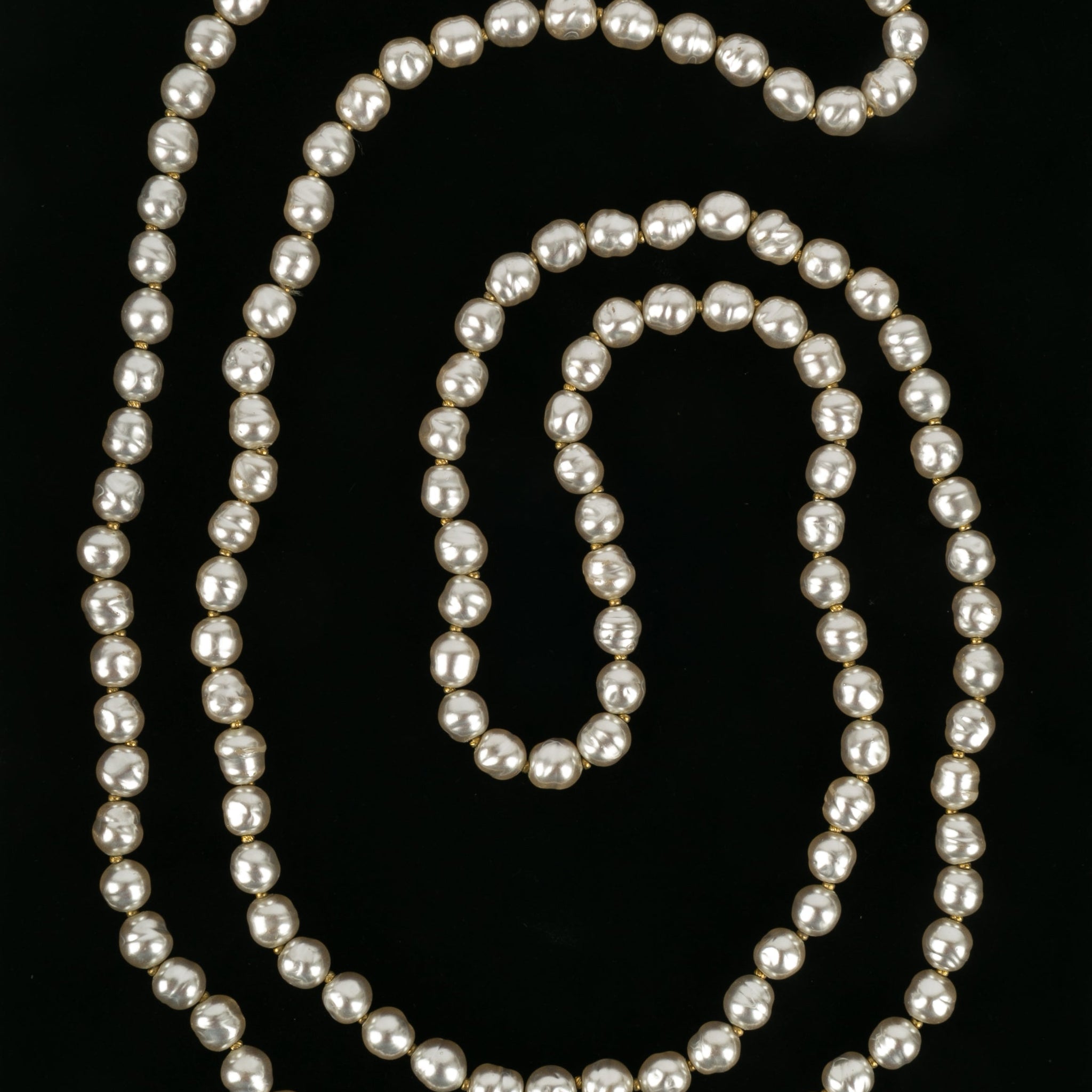 Collier / Sautoir Chanel 1981