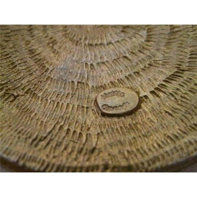 Art Deco Large Geometric Green Bakelite Goldtone Brooch by Hattie Carnegie