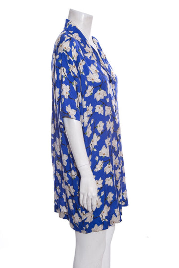Rag & Bone Blue Floral Dress SZ XS
