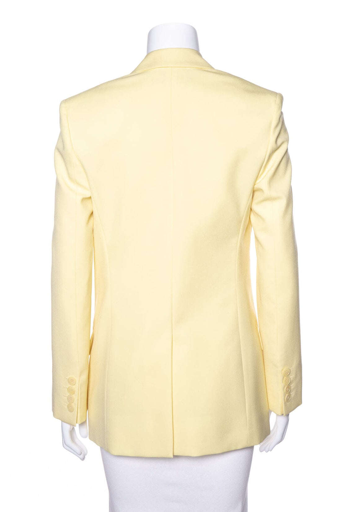 Stella McCartney Yellow Single Button Blazer SZ 34