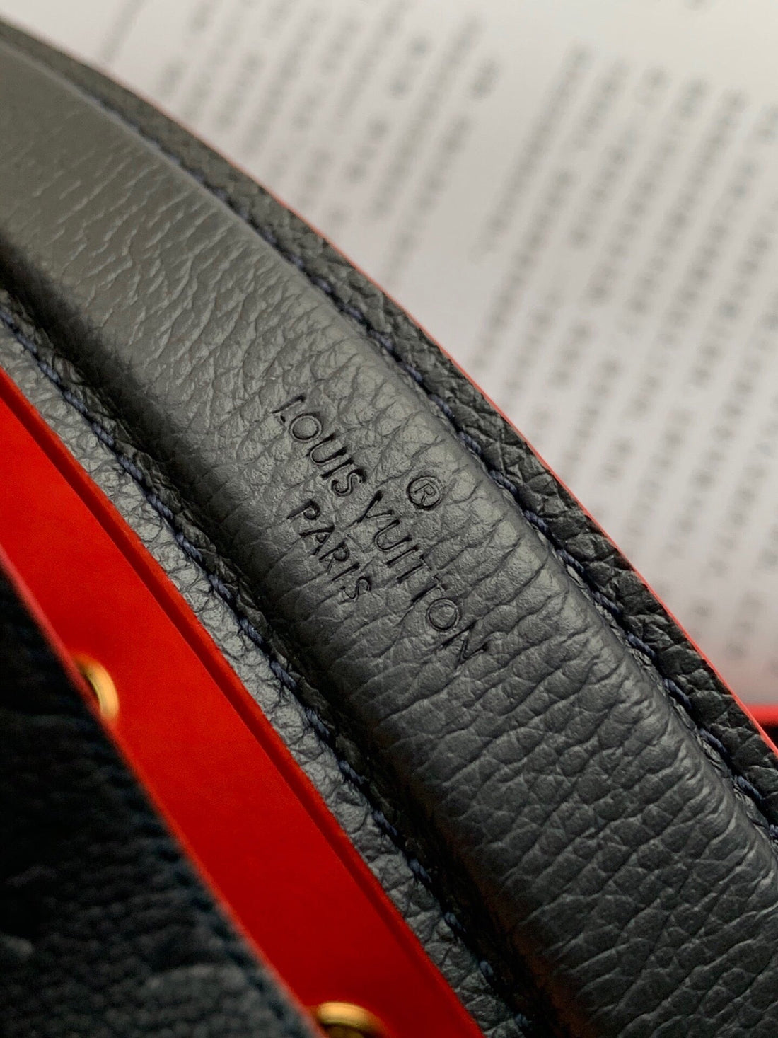 LV NeoNoe MM Bucket Bag Monogram Empreinte Red For Womtlm, Womtlm’s Bags, Shoulder Bags 10.2in/26cm LV