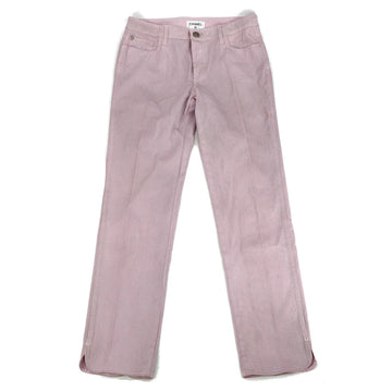 Chanel Spring 2009 #38 Long Denim Pants Pink