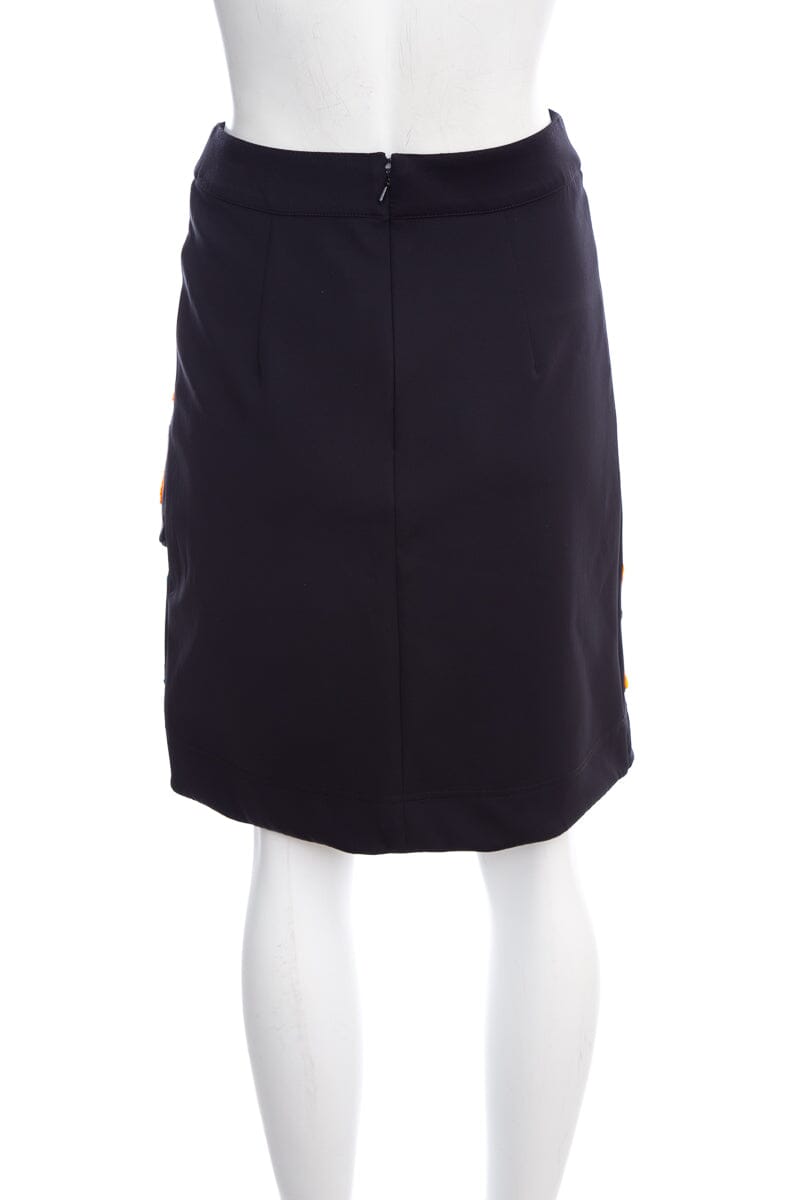 Tanya Taylor Black & Multi Skirt SZ 4