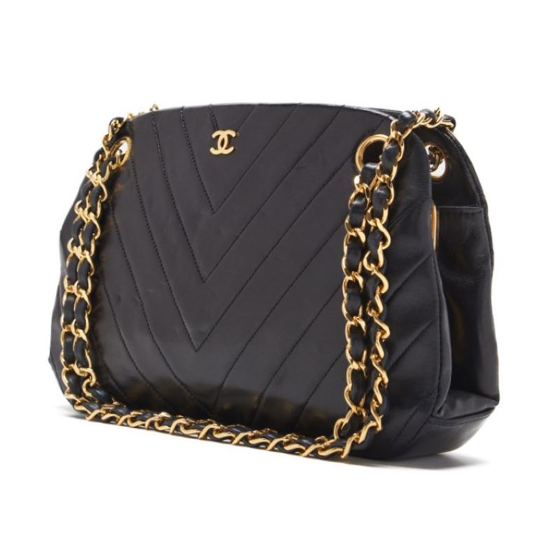 CHANEL V-stick Chain Shoulder  Black  Shoulder Bag Mini Shoulder Bag  Bag Hybrid ? Delivery? Khao Yamamoto Online
