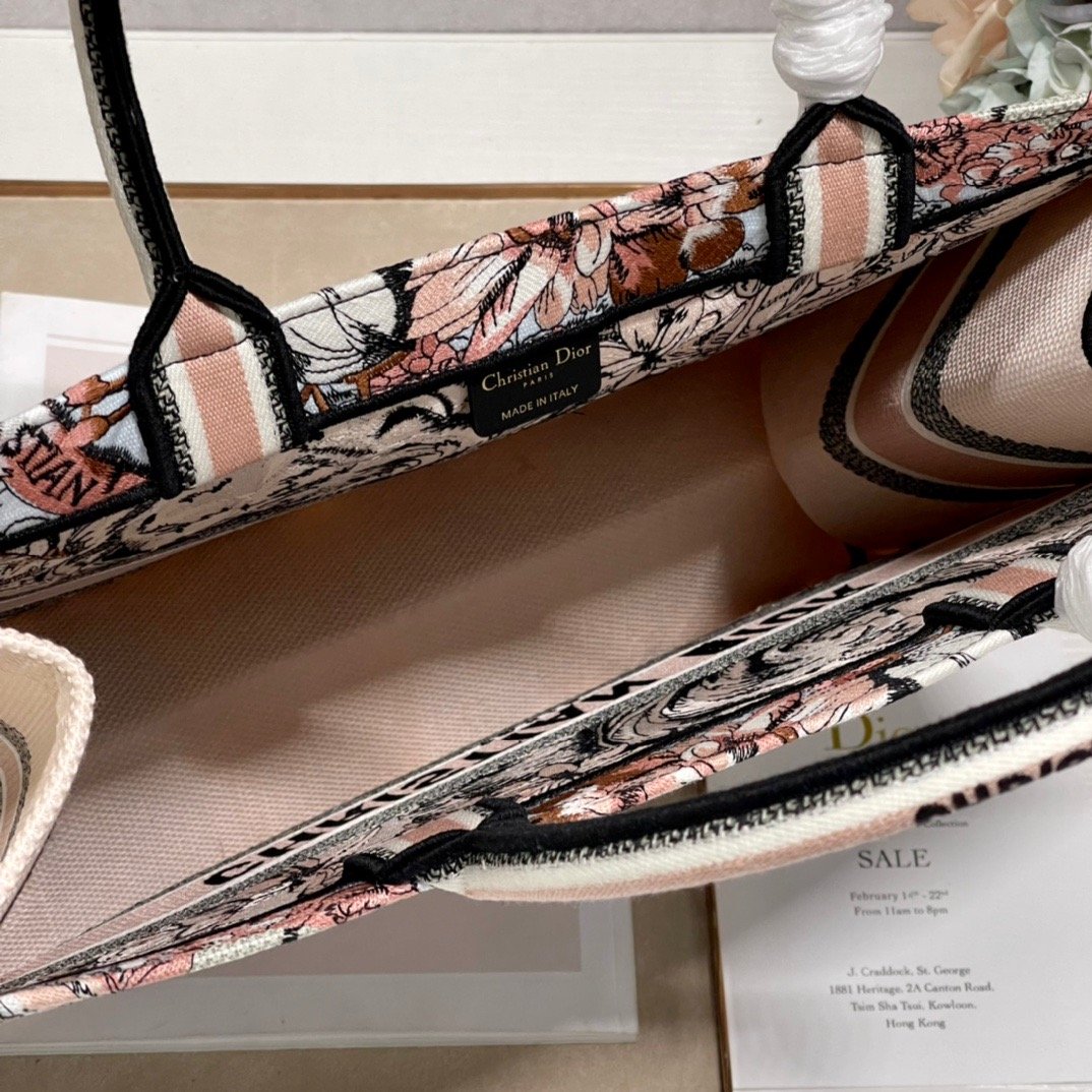 DI Large Book Tote Multicolor, For Womtlm, Womtlm’s Handbags 16.5in/42cm CD M1286ZFOR_M884