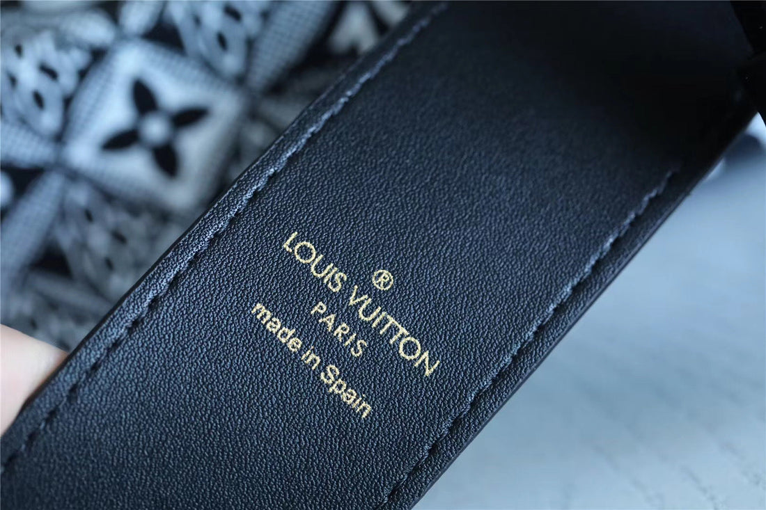 LV Petite Malle Jacquard Since 1854 Black For Womtlm, Womtlm’s Handbags, Shoulder Bags And Crossbody Bags 7.5in/19cm LV