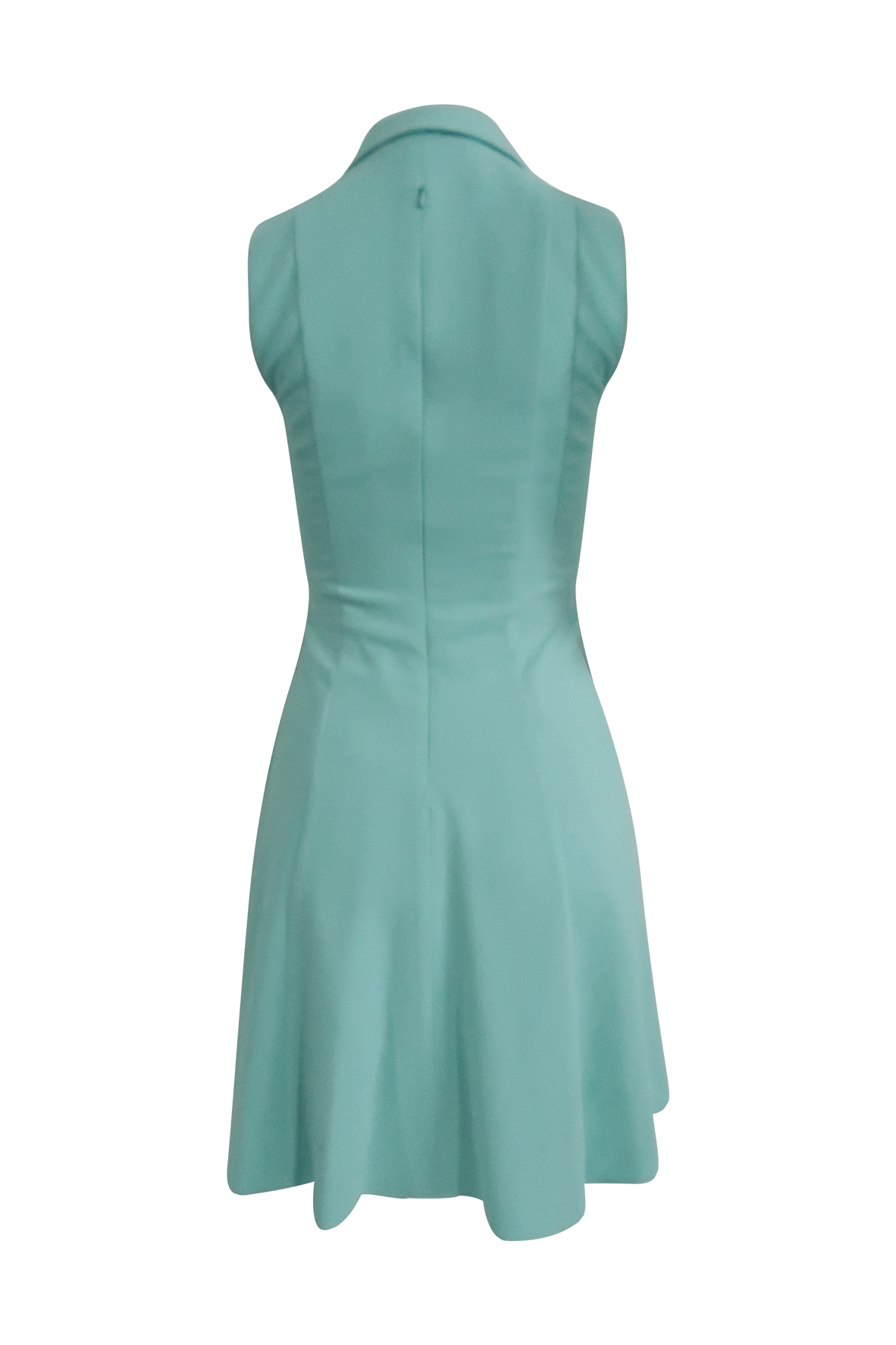 Electric Blue Collar Dress