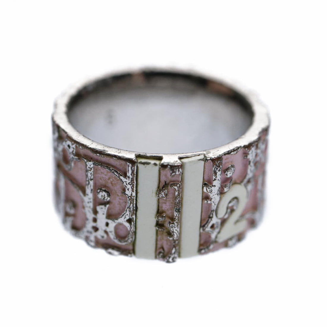 CHRISTIAN DIOR Ring Pink Auth ep2560
