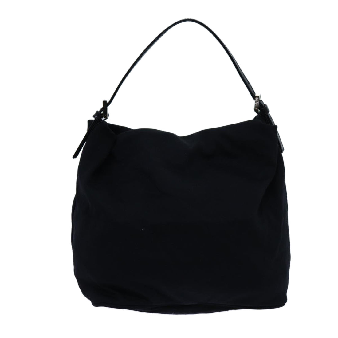 FENDI Hand Bag Nylon Black 2321 26637 098 Auth ep3932