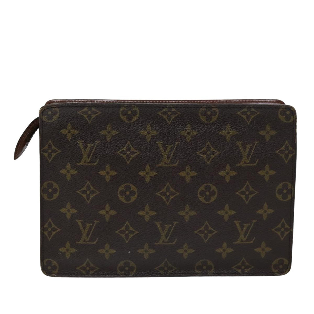 LOUIS VUITTON Monogram Pochette Homme Clutch Bag M51795 LV Auth ep4209