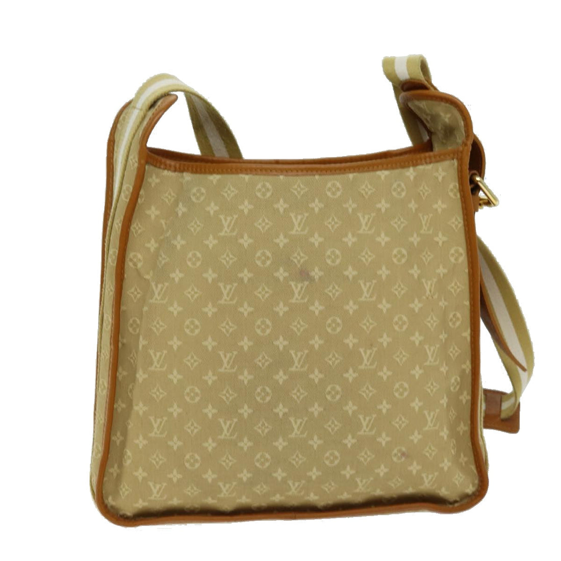 LOUIS VUITTON Monogram Mini Buzas Marie Kate Bag Beige M92323 LV Auth ep4235