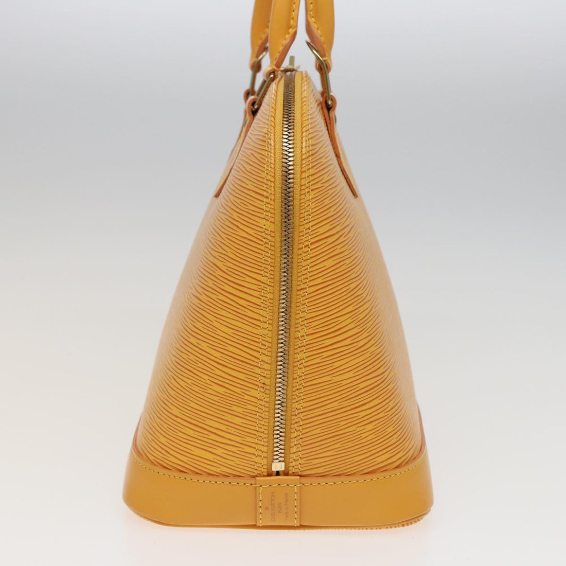 LOUIS VUITTON Epi Alma Hand Bag Yellow M52149 LV Auth ep4768