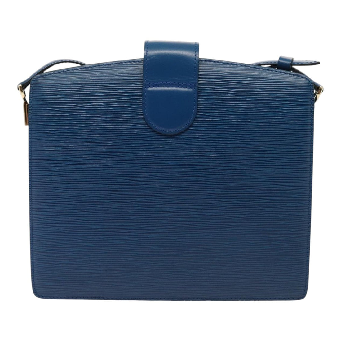 LOUIS VUITTON Epi Capuchin Shoulder Bag Blue M52345 LV Auth ep5571