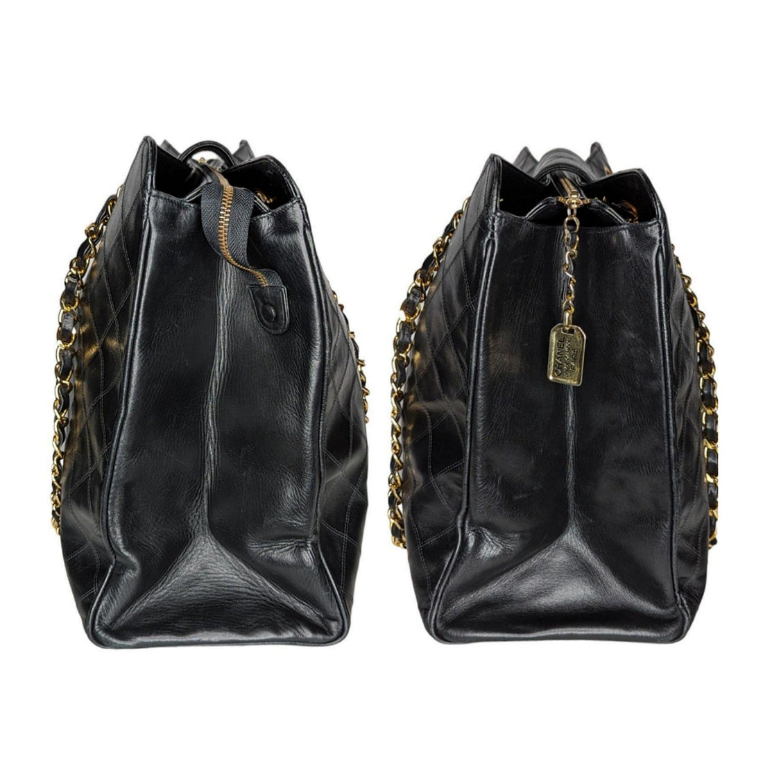 Chanel Vintage Calfskin Stitched XL Supermodel Tote