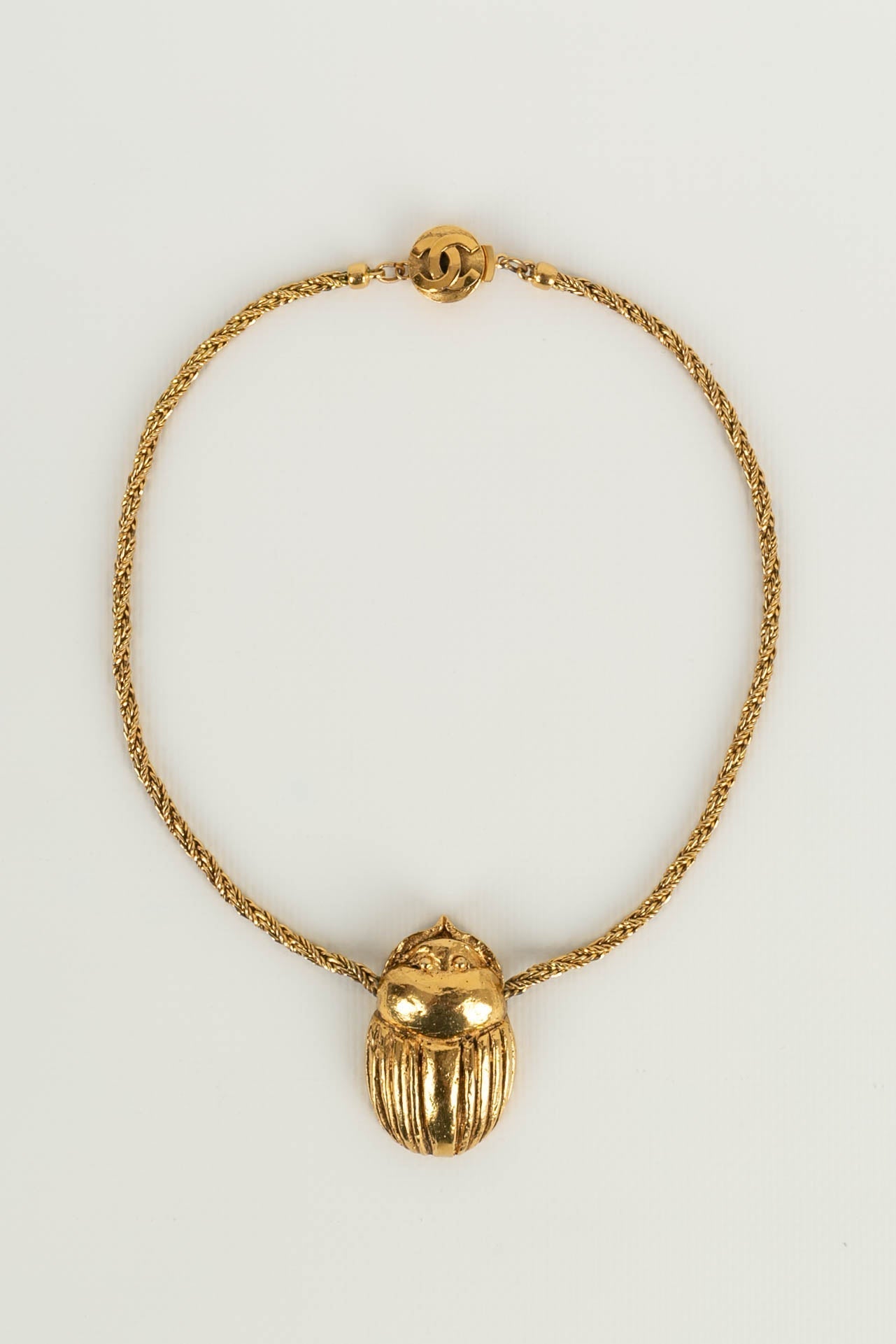 Collier "Scarab�e" Chanel