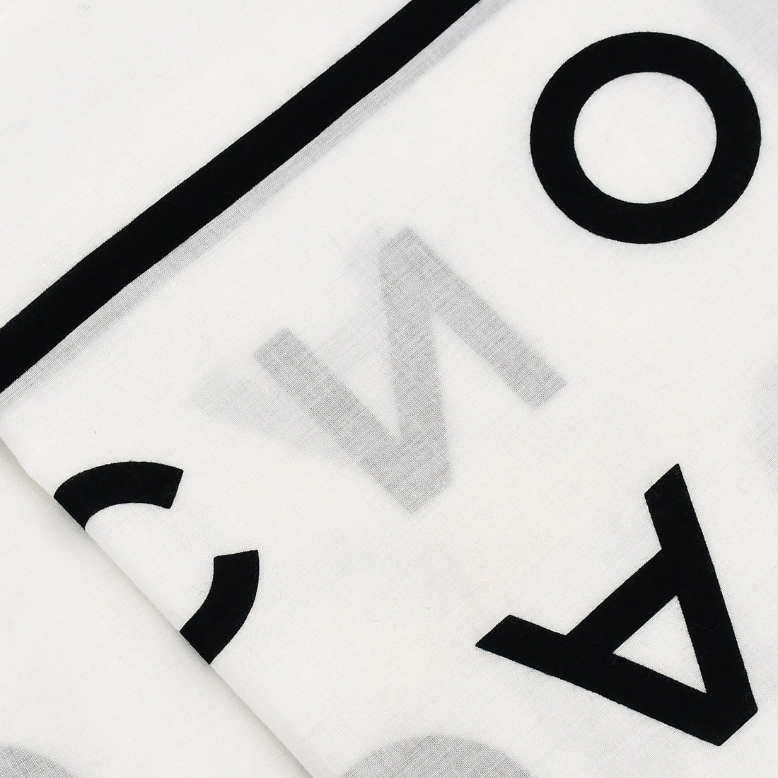 Chanel Spring 1997 Cotton Scarf 150