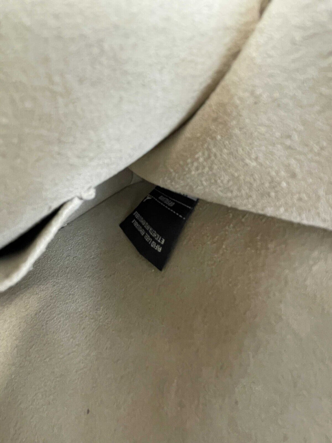 FENDI - NEW Kan I Bag Embellished Whipstitch Leather - Nude Beige Crossbody