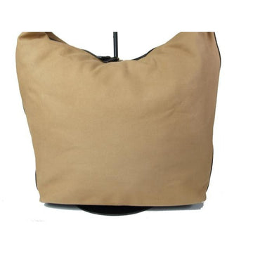 Gucci Vintage Brown And Gg Leather Hobo Bag