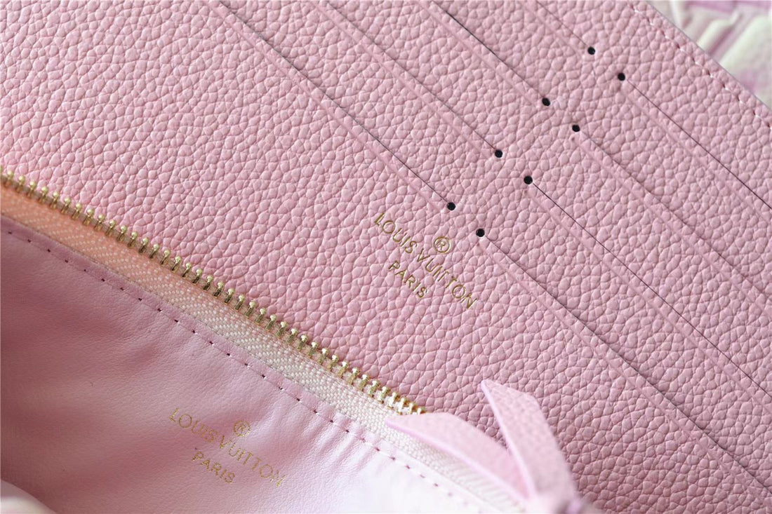 LV Pochette Felicie Monogram Empreinte Rose Poudre Pink For Womtlm,  Shoulder And Crossbody Bags 21cm/8.3in LV M67856