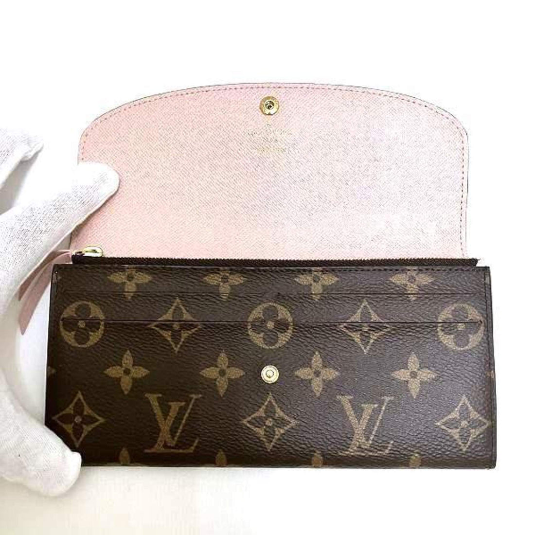 Louis Vuitton Monogram  Monogram Long Wallet (Bi-Fold)