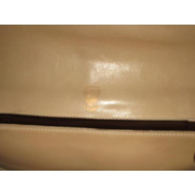 Gucci Vintage Buttery Soft Beige Or Nude Leather Shoulder Bag