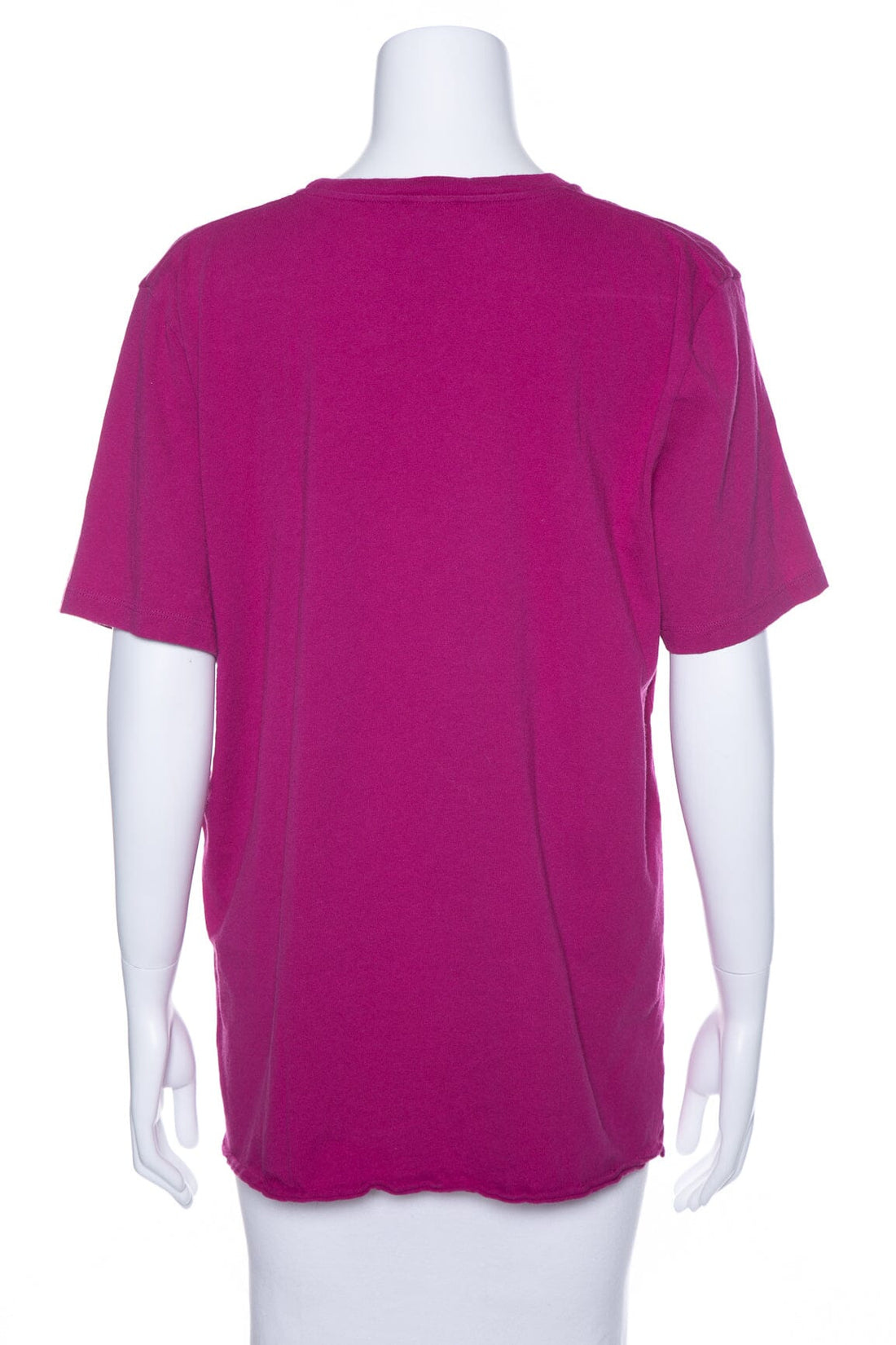 Saint Laurent Fuchsia "Saint Laurent" T-Shirt SZ L