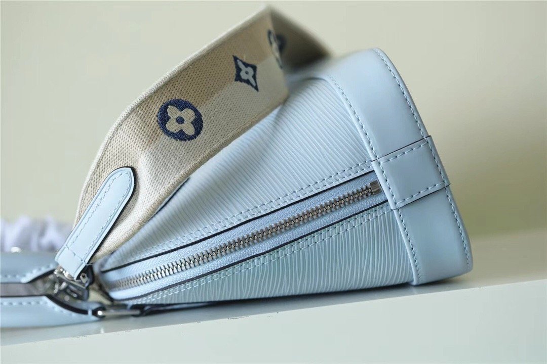 LV Alma BB Epi Light Blue For Womtlm,  Shoulder And Crossbody Bags 23.5cm/9.3in LV