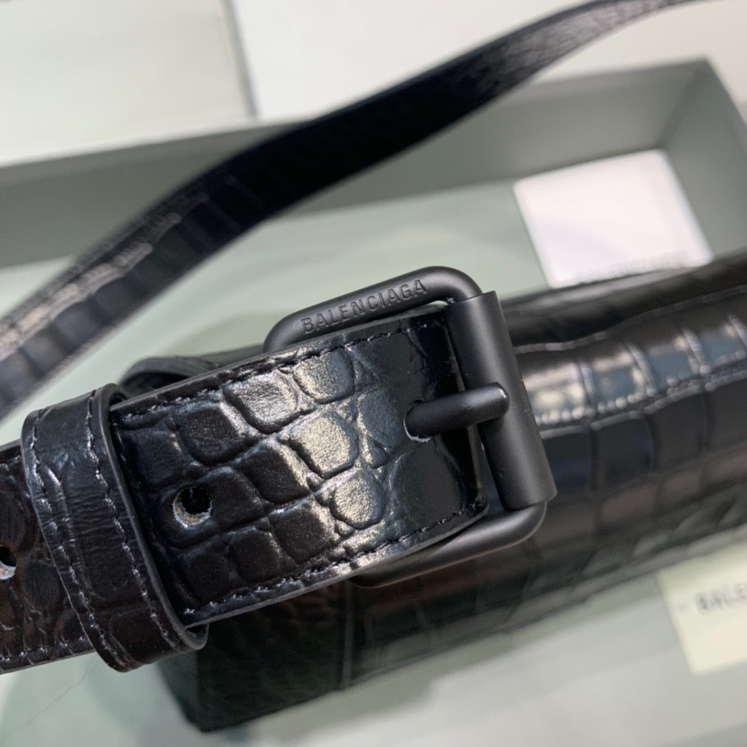 Baltlm Downtown Small Shoulder Bag In Black, For Womtlm,  Bags 11.8in/30cm