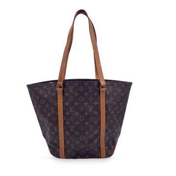 LOUIS VUITTON Vintage Monogram Canvas Sac Shopping Bag Tote