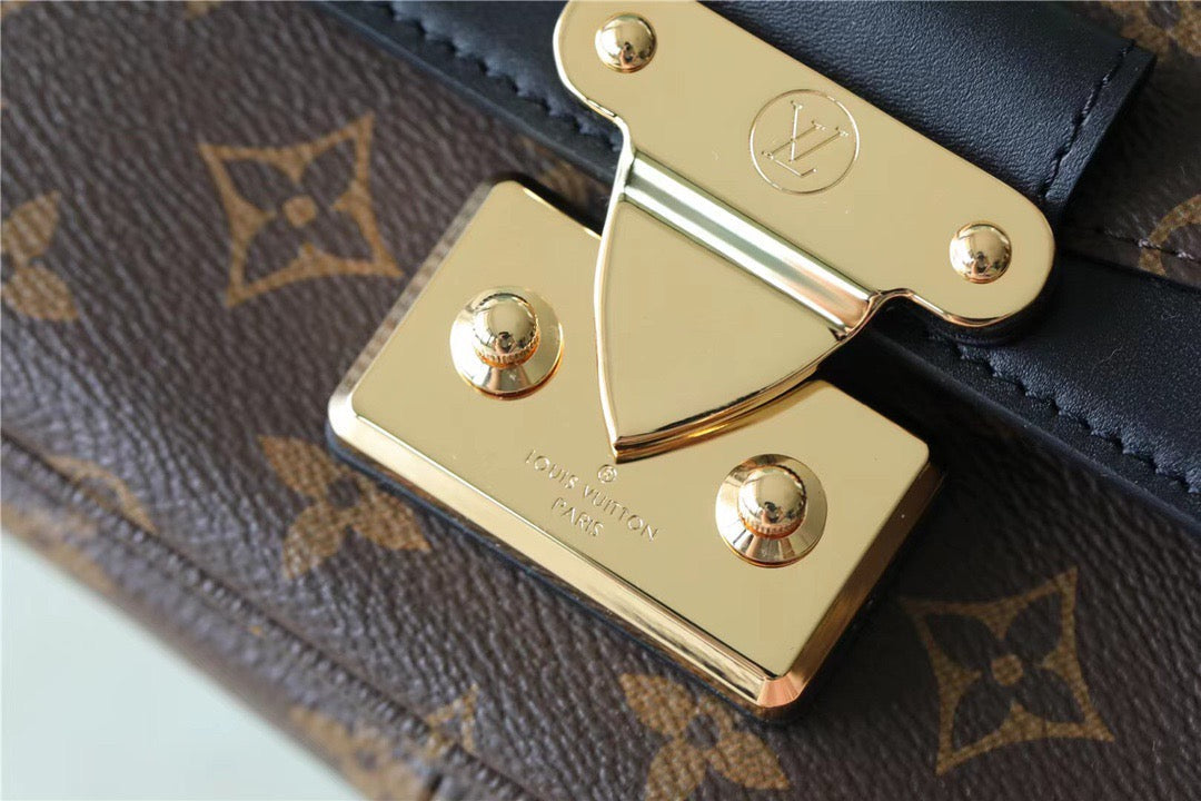 LV Marceau Monogram Canvas Black For Womtlm,  Shoulder and Crossbody Bags 9.6in/24.5cm LV M46126