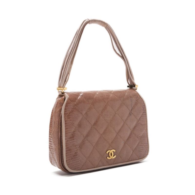 CHANEL ?CHANEL? Matrasse Push Lock Full Flop Handbag Rizard Beige   Bag Lady Handbag Hybrid ? Delivery? ' Handbag HYBRAND ?Free Delivery? Ladies' Handbag HYBRAND Online