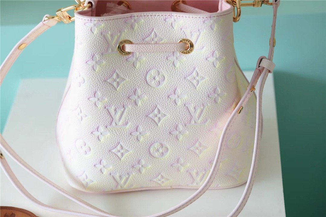 LV NeoNoe BB Monogram Empreinte Pink For Womtlm,  Shoulder And Crossbody Bags 7.9in/20cm LV M46174