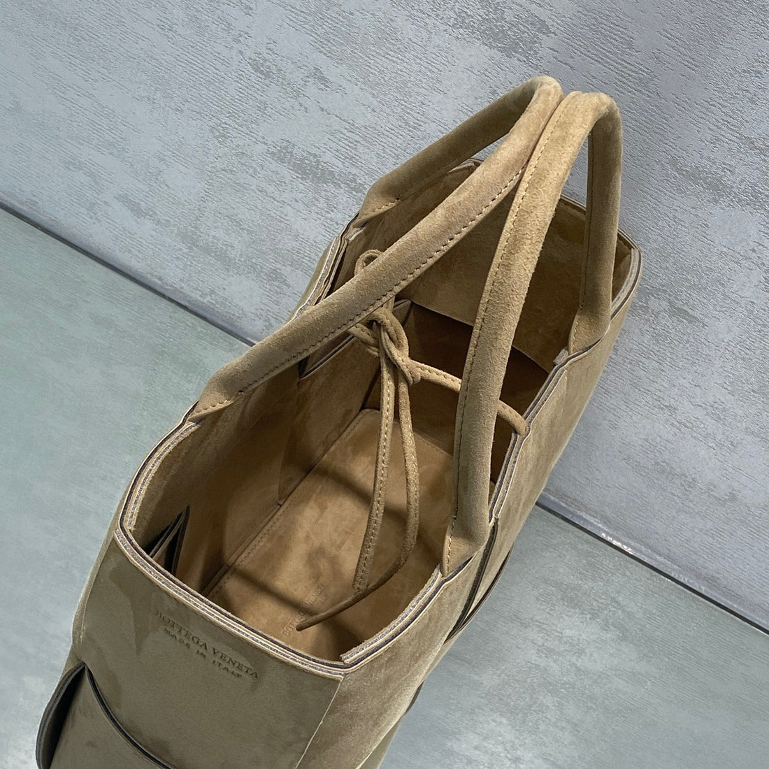 BV Small Arco Tote Bag Brown, For Womtlm, Bags 14.2in/36cm