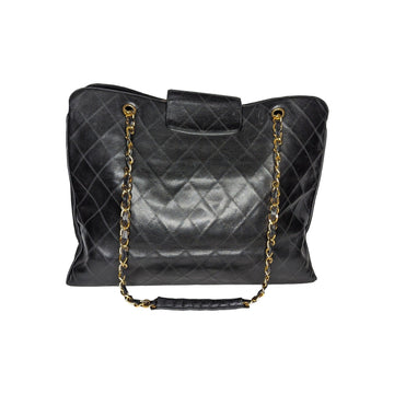 Chanel Vintage Calfskin Stitched XL Supermodel Tote