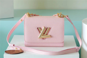 LV Twist PM Grain Pink For Womtlm,  Shoulder And Crossbody Bags 7.5in/19cm LV M20699