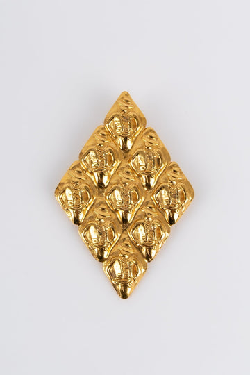 Broche dor�e Chanel