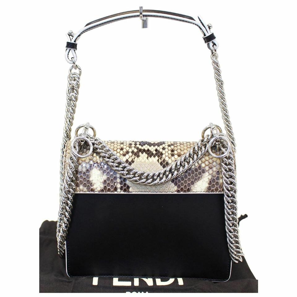 Fendi Crossbody I Small Python Leather Shoulder Bag