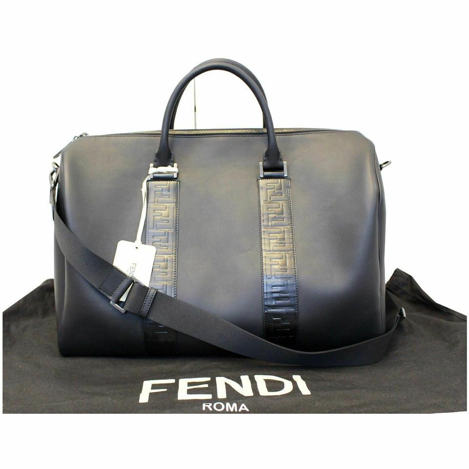 Fendi Shoulder Leather Satchel Weekend/Travel Bag